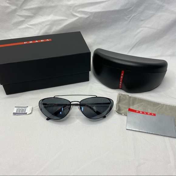 *NEW* Prada 66mm Cat Eye Sunglasses main image 4